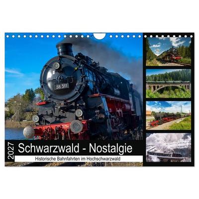 Schwarzwald-Nostalgie (Wandkalender 2027 DIN A4 quer), CALVENDO Monatskalender
