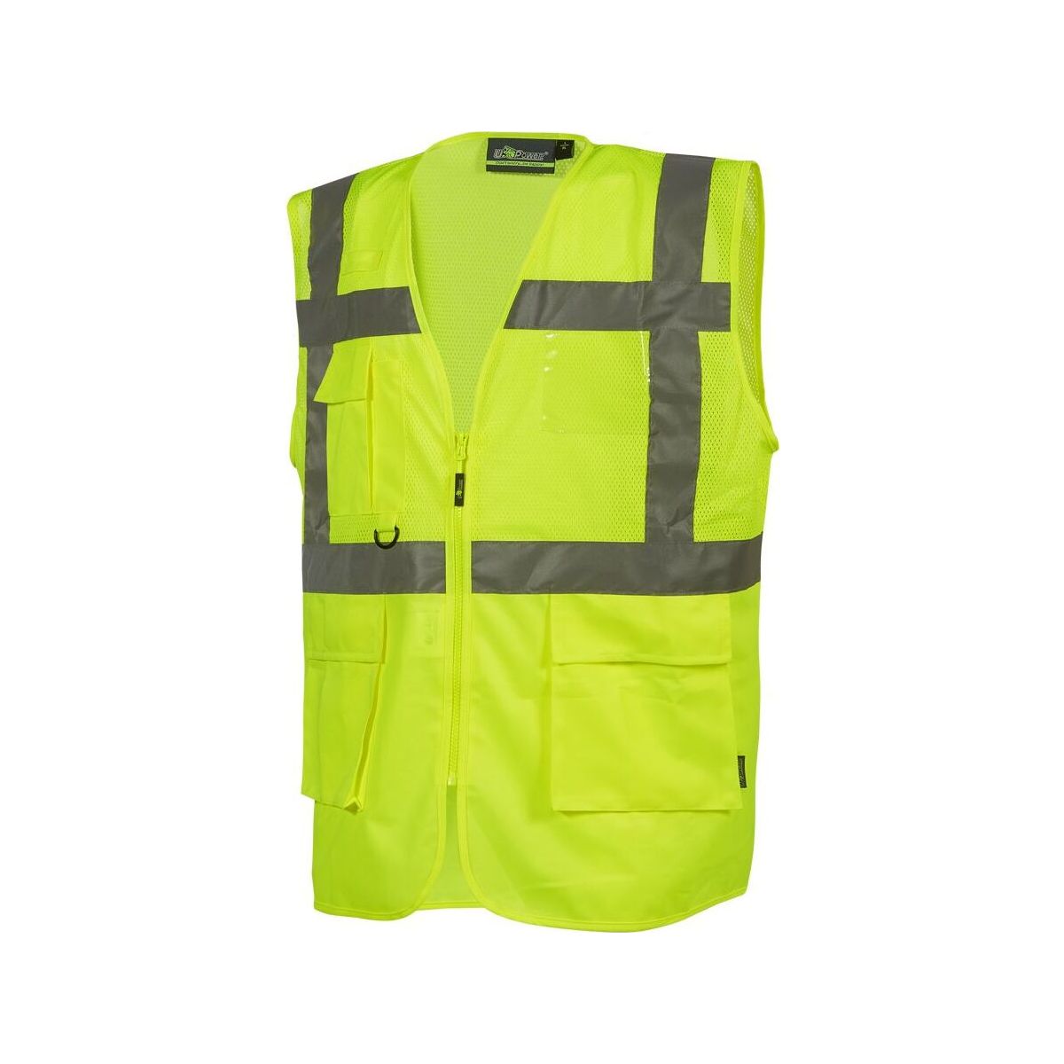U-Power Castor yellow fluo (76YF) 4_5XL WHL376YF-76YF-4_5XL