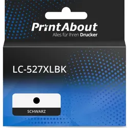 Druckerpatrone kompatibel mit Brother LC-527XLBK - Schwarz - Hohe Kapazität