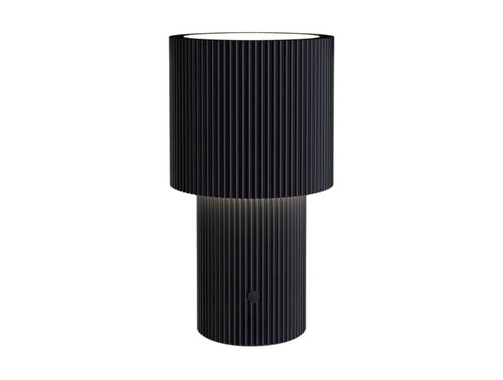 Herstal Lampe de table portable Iluma Jet black