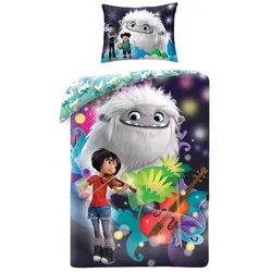 COFI 1453 Everest Yeti Bettwäsche Set 140x200 cm + 70x90 cm aus Baumwolle