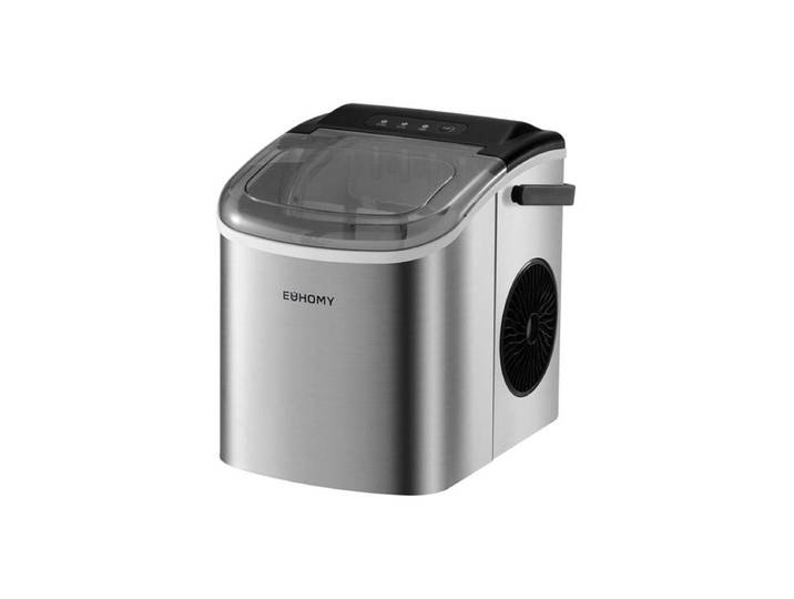 Euhomy Eismaschine IM001 Ice Cube Maker 1.2L 12kg - Silver