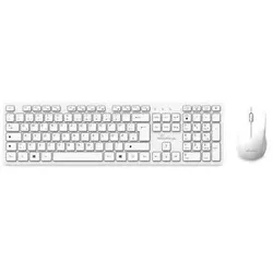 MediaRange MROS278 Tastatur Maus enthalten Heimbüro USB QWERTZ Deutsch Weiß
