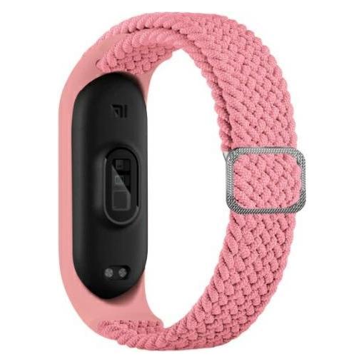 Beline pasek Mi Band 34 Textile rozowypink (Fabric, tekstylny, Textile) (5904422914165)