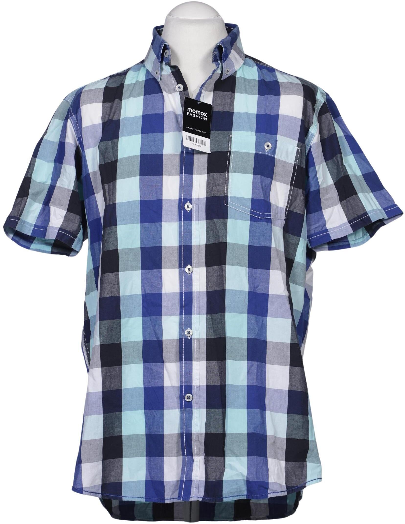 Charles Vögele Herren Hemd, Mehrfarbig, Gr. XL, Baumwolle - Second Hand