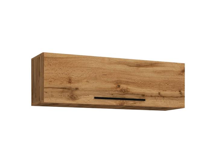 Mid.you Lowboard, Honigeiche, Holzwerkstoff, 2 Fächer, 95x30x30 cm, hängend, Wohnzimmer, TV Möbel, Lowboards, Lowboards hängend