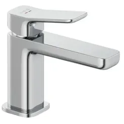 KLUDI-X3 Waschtischarmatur 422660581 mit Push-Open Ablaufgarnitur, chrom