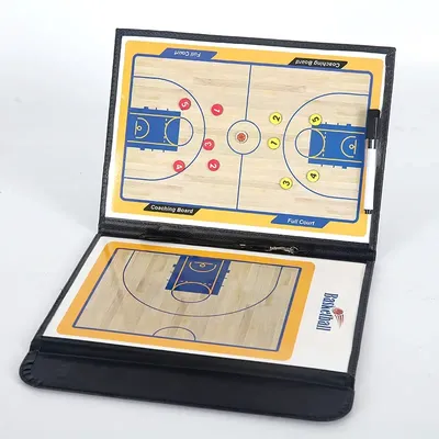 Portable Magnetic Basketball Coaching Board Folding Clipboard For Strategy Training Portable Magnetic Basketball Coaching Board Folding Clipboard For Strategy Training