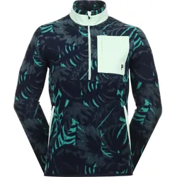 Puma Pullover x PTC Palm 1/2 Zip Fleece, blau/grün