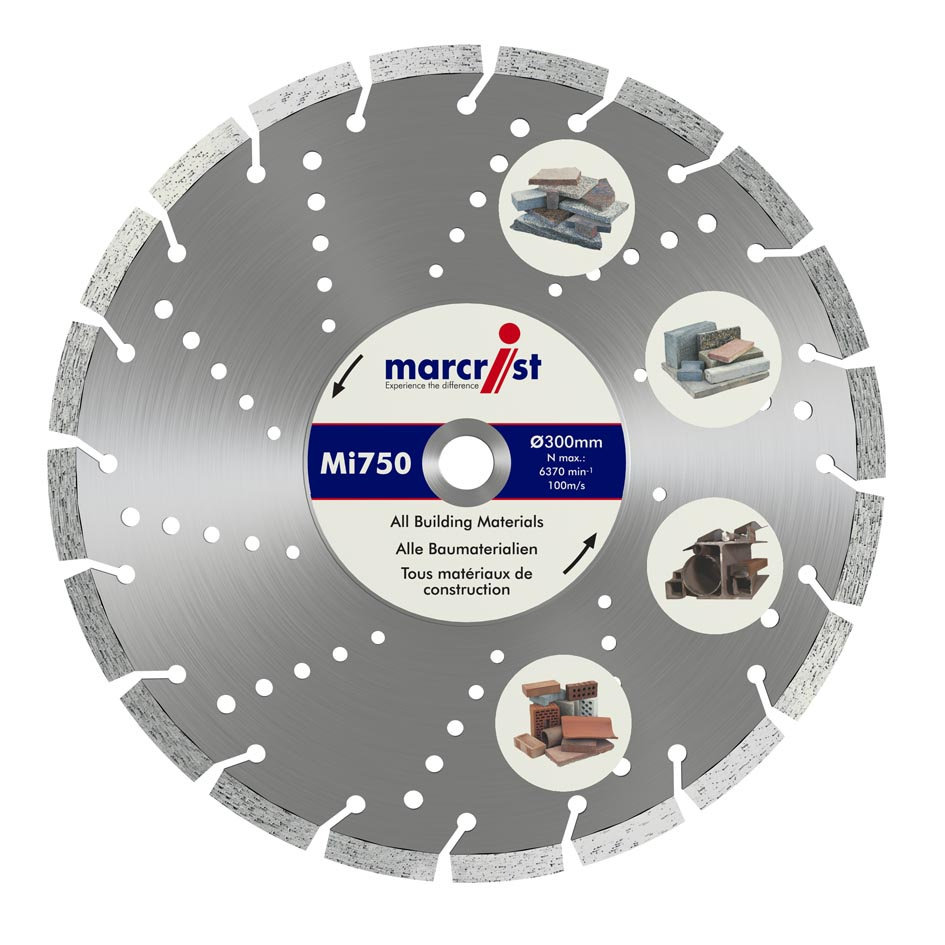 MARCRIST Diamanttrennscheibe MI750S 300x20.0 00201152