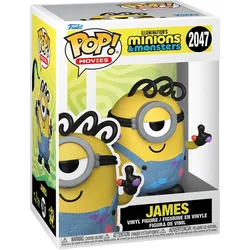 Funko POP! Movies Minions & Monsters James Vinylfigur 2047, ca. 9,4 cm