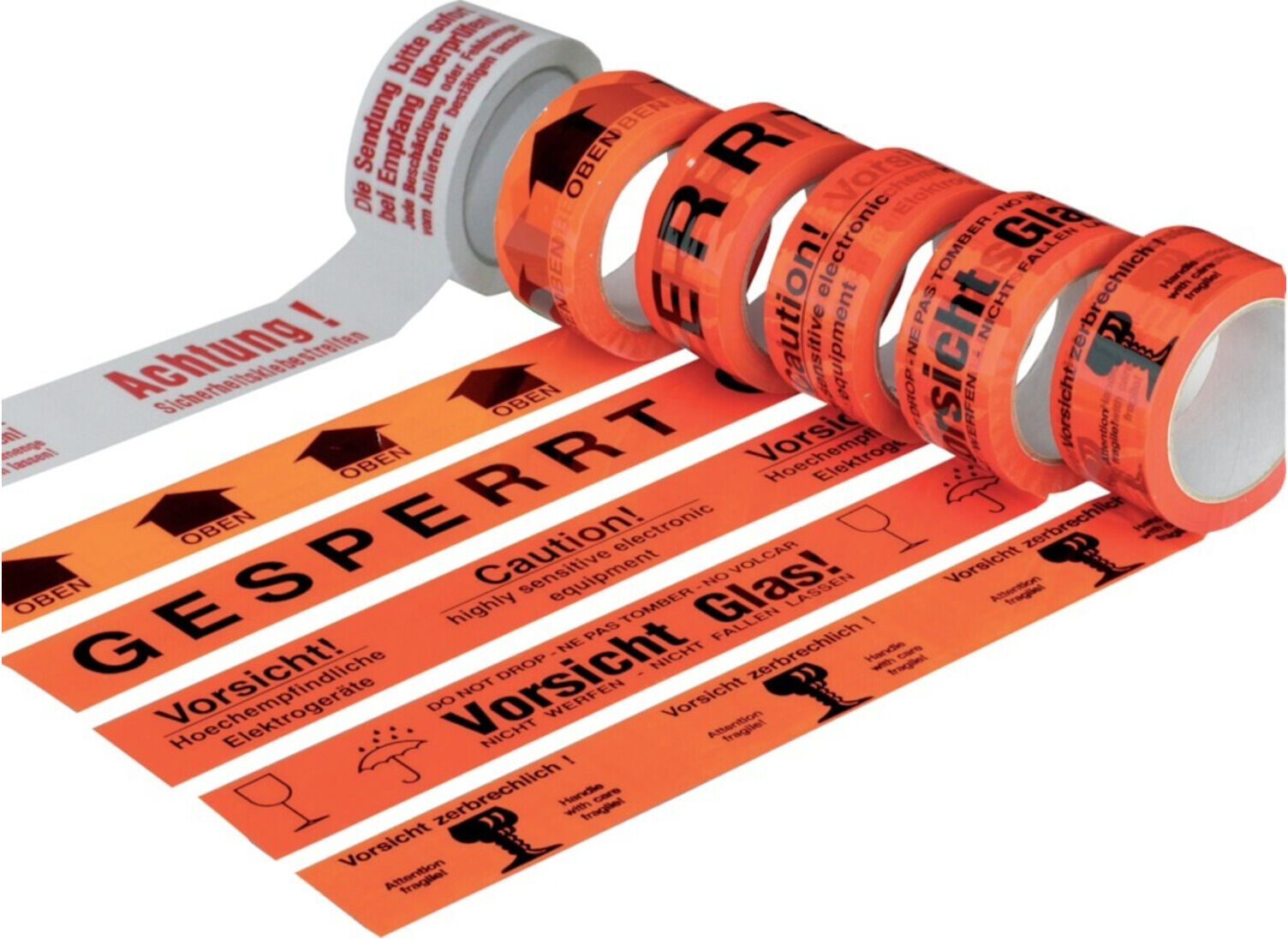 Warn-Klebeband 50mmx66m -Empf. Elektrogeräte- ; Enviro Pack (0216083)
