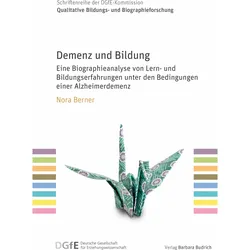 Demenz und Bildung, Fachbücher von Nora Berner