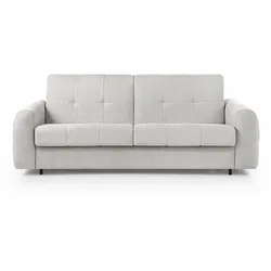 SCHLAFSOFA Pireus mit italienischem Gestell, 140x200, Beige