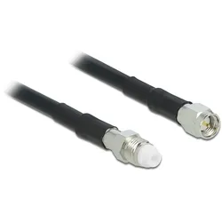 DELOCK Antennenkabel FME - > SMA Bu/St 15.00m