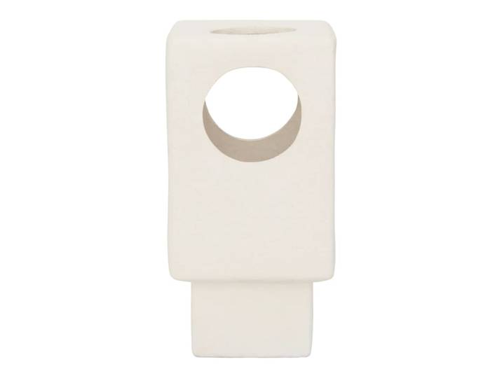 Lampe de table en pierre blanche 18 * 18 * 38 cm