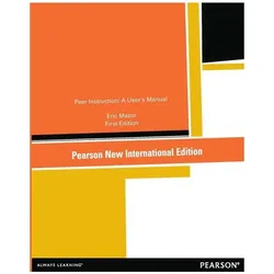 Peer Instruction: A User's Manual, Schulbücher von Eric Mazur