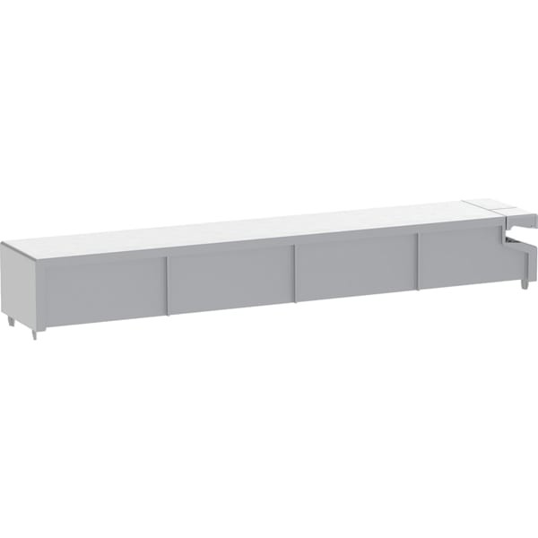 Geberit Spülkastendeckel grau, zu Geberit Monolith Sanitärmodul für WC, 243440TA1 243440TA1