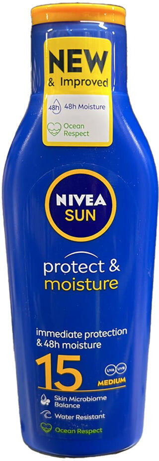 Nivea Sun Protect & Moisture Lotion SPF 15 200ml 200ml