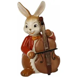 Goebel, Osterdeko, Hase - Fröhlicher Bassist