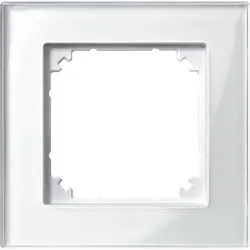 Merten Rahmen Glas 1f.bril/ws 489119