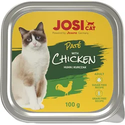 JosiCat Paté mit Chicken 32x100 g