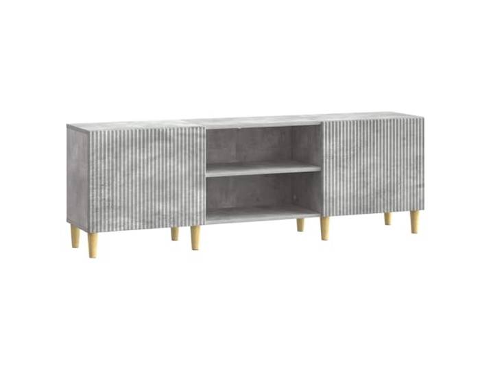 Makastle TV-Schrank Betongrau 150x31x50 cm Holzwerkstoff