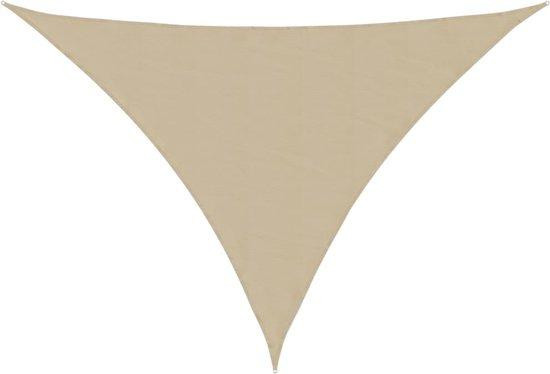 Waterafstotend Schaduwdoek Driehoekig - Beige - Polyester - 7,7 m2