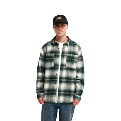 Langarmhemd QUIKSILVER "Glenbrook", Herren, Gr. XL, grün (forest glenbrook), Obermaterial: 100% Baumwolle., Hemden