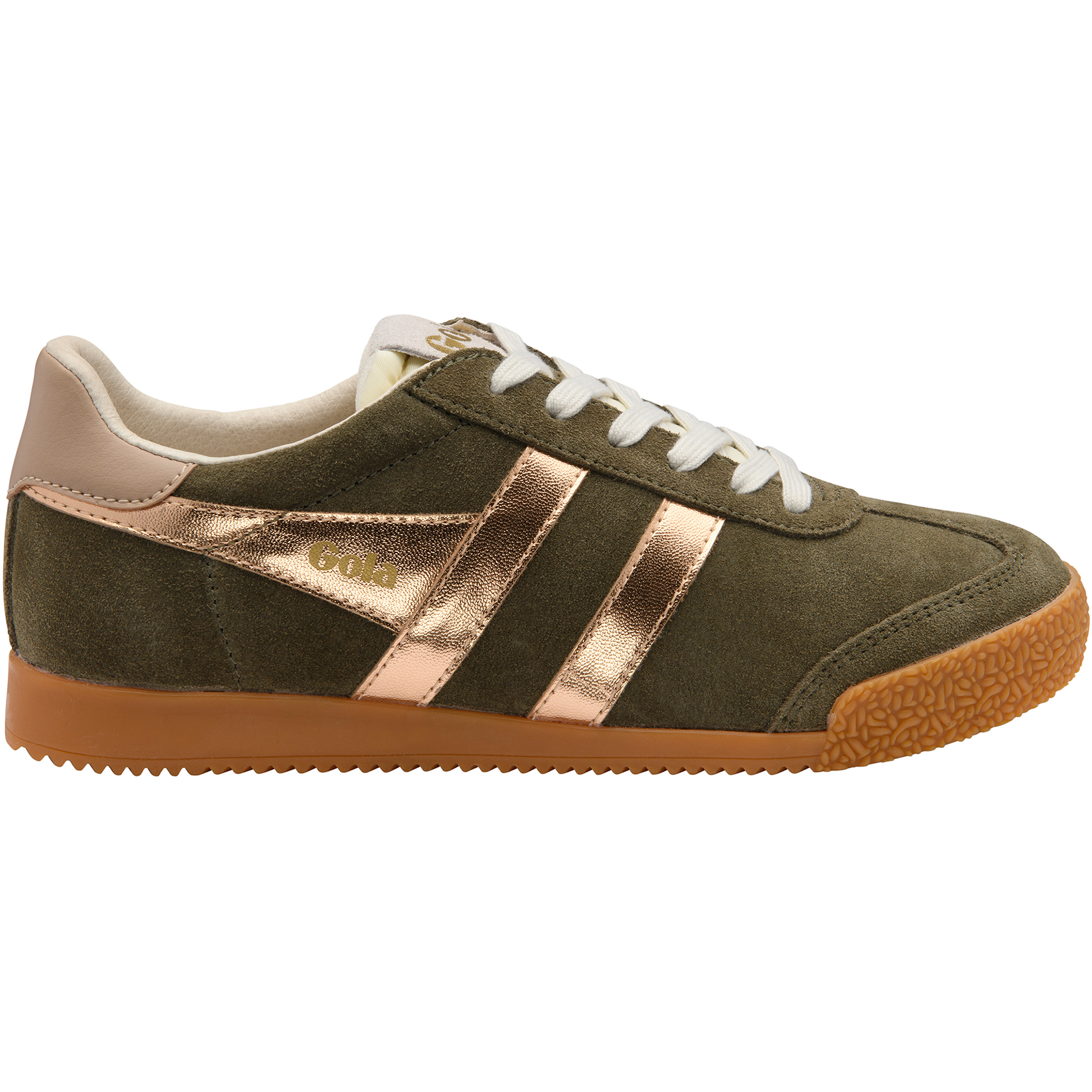 Gola Elan Glitz Damen Freizeitschuhe oliv Größe 39 Lifestyle