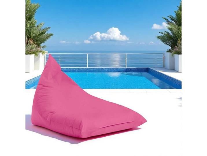 Pouf berlingot pour jardin et terrasse ARTA - Rose