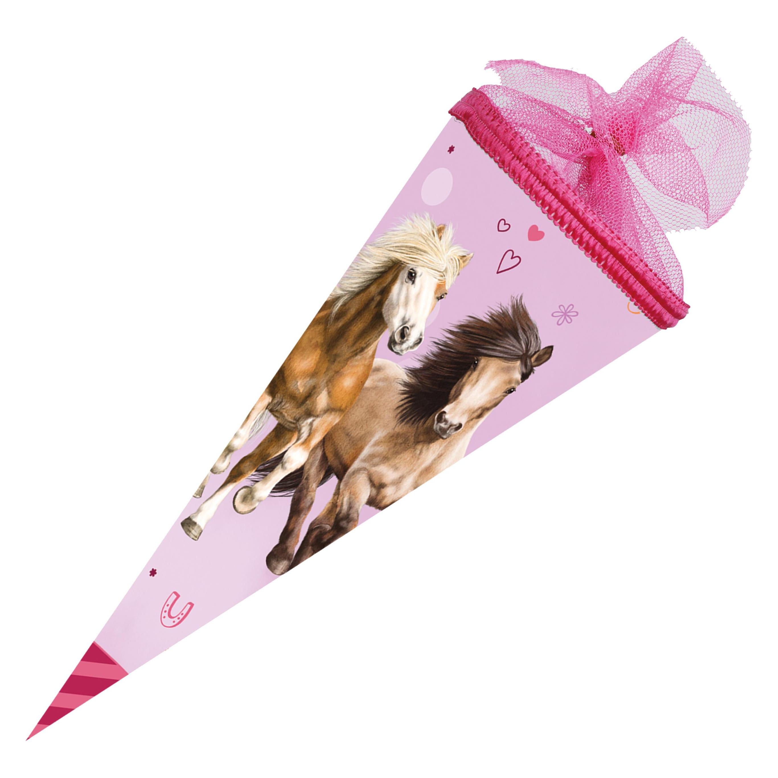 Nestler Schultüte Coppenrath Pferdefreunde 3 22cm rund (22 cm) (43432241)