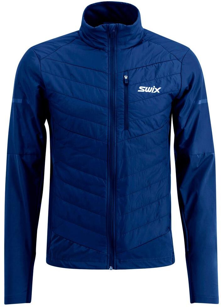 Swix  - Nordic Warm Hybrid Jacket M Lake Blue - M - Veste Nordique