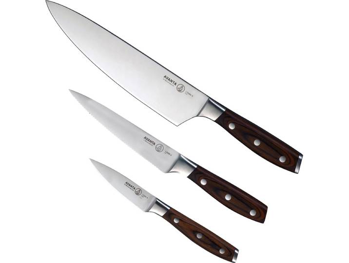 Messermeister - avanta 3-delige pakkawood starter set