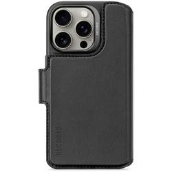 Decoded Decoded Leather Detachable Wallet iPhone Backcover iPhone 16 Schwarz D25IPO16PDW5BK