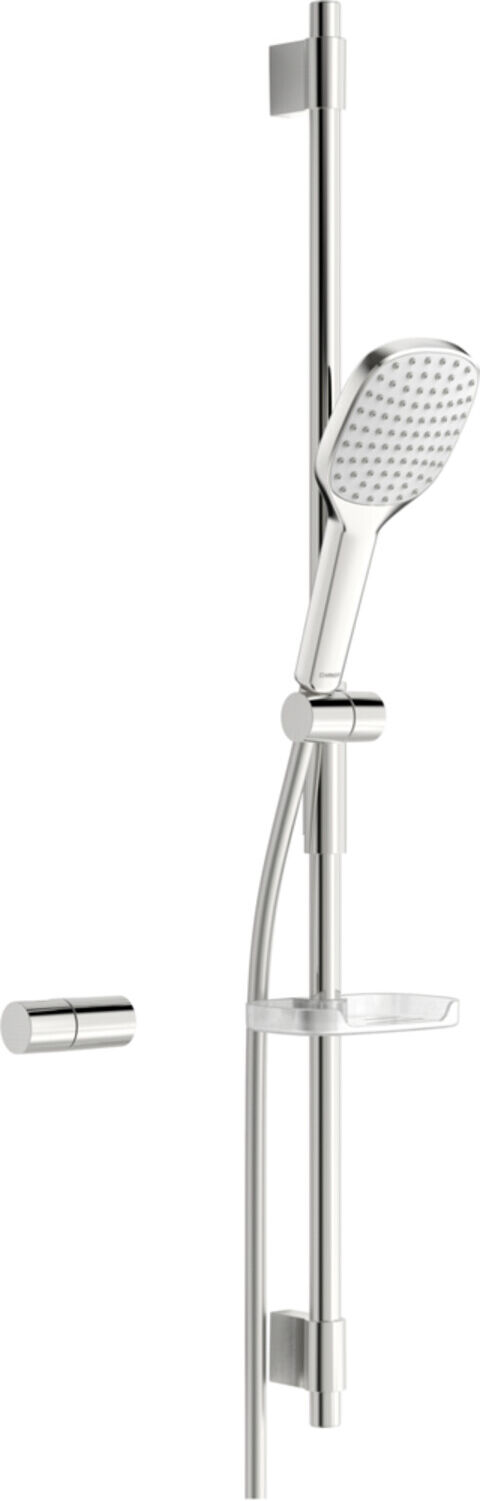 Hansa Brausestangen-Set HANSAACTIVEJET Style 1014mm, Handbrause d 120mm, 1-strahl., ch (84370210)