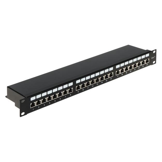 Delta PATCH PANEL RJ-45 PP-24/RJ7-C/FTP-S (PP-24/RJ7-C/FTP-S)