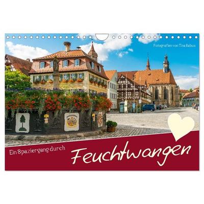 Ein Spaziergang durch Feuchtwangen (Wandkalender 2027 DIN A4 quer), CALVENDO Monatskalender