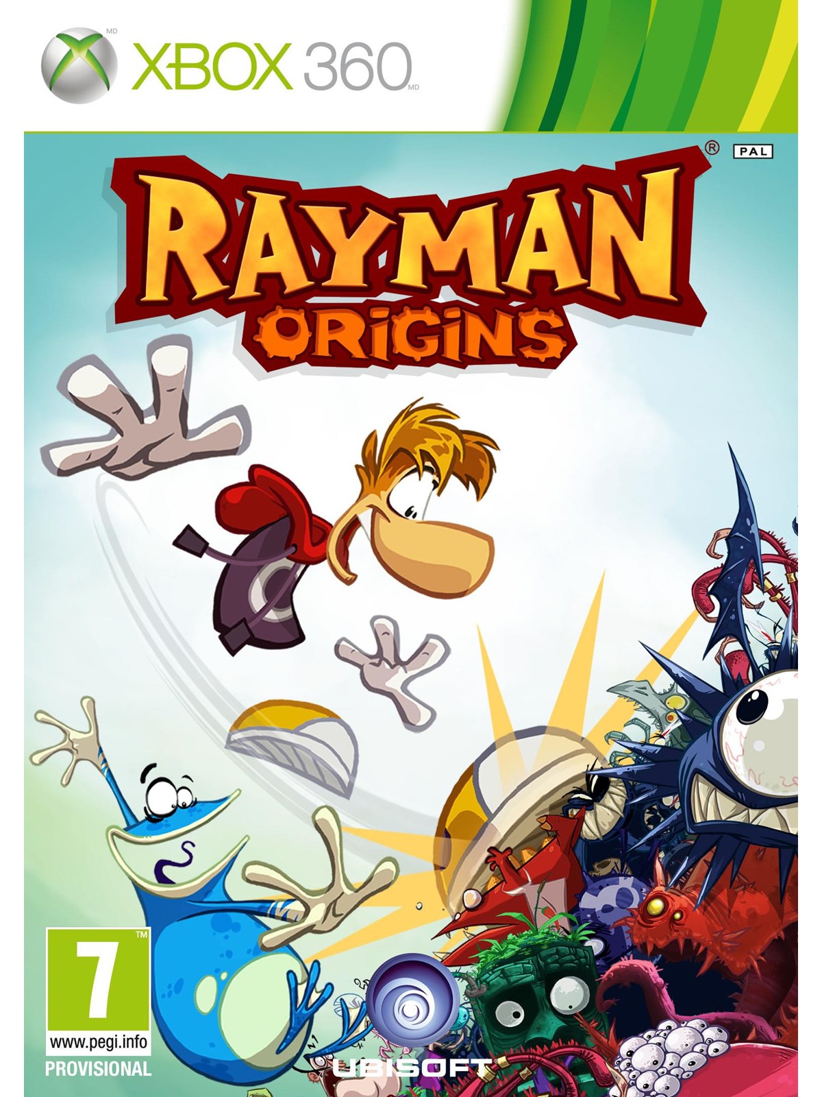 Rayman Origins - Microsoft Xbox 360 - Action - PEGI 7