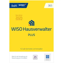 Buhl Data Service WISO Hausverwalter 365 Plus 2025 Download Code für Windows
