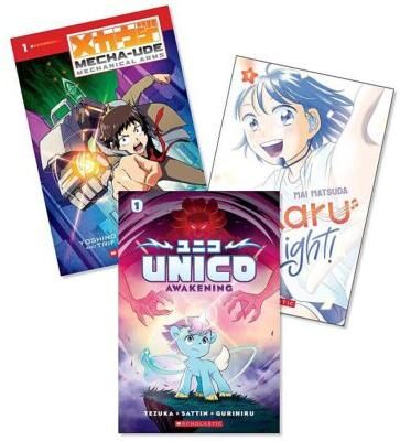 Scholastic Graphix Manga Value Pack (3 Books)