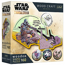 Trefl Holz Puzzle - Star Wars Mandalorian - Yoda and Mandalorian 300274