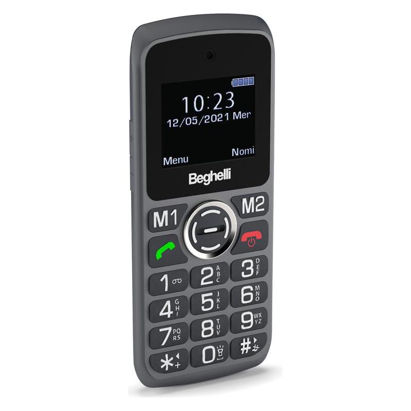 Beghelli Lifesaver Phone SLV10 4,5 cm (1,77') 81 g Schwarz Telefon für ältere Menschen (1.77", 1.30 Mpx) (1130)