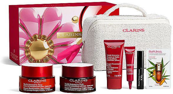 Clarins Geschenkset - COLLECTION SUPER RESTORATIVE HOLIDAY SEASON 2x50ml / 30ml / 7ml / 3ml EG