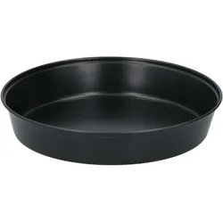 alpina Backform rund Ø24x4,5cm antihaftbeschichtet, Backform, Schwarz