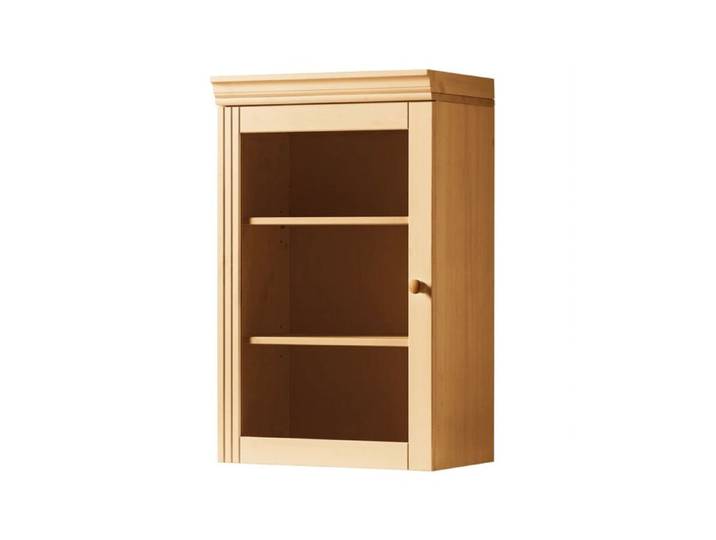 Anita-armoire Murale 1 Porte Vitrée Teintée/cirée