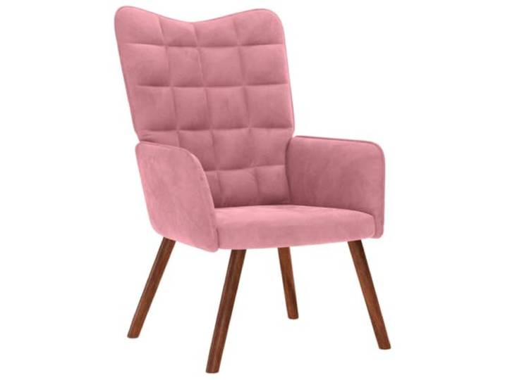 Heofavd Relaxsessel Rosa Samt Polstersessel Fernsehsessel 61,5x69x95,5 cm