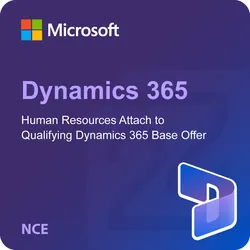 Microsoft Dynamics 365 Human Resources Attach to Qualifying Dynamics 365 Base Offer (NCE)