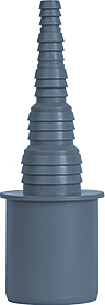 Airfit Schlauchnippel 50013SN DN 40, d= 8,2-26,6mm, Übergang vom Schlauch zum Abflussrohr