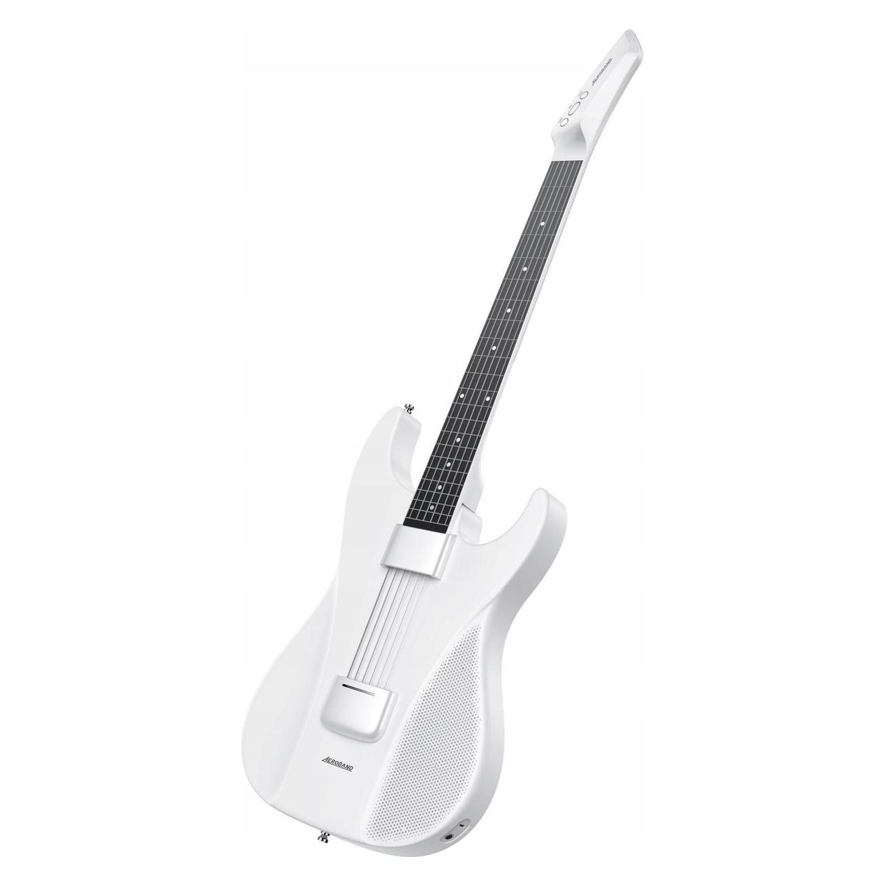 Aeroband Golden Guitar Cyfrowa Wielofunkcyjna Gitara Elektryczna Midi Led Bez Strojenia Ag01 Biały (E-Gitarre) (AEROBAND)